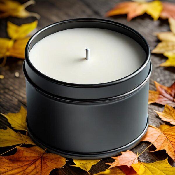 Fallen Leaves Candle 2